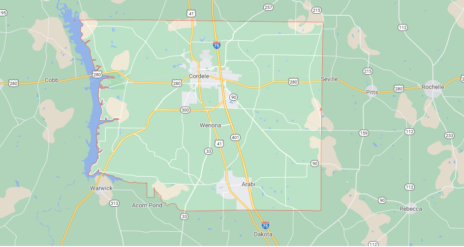 Where in Georgia is Crisp County