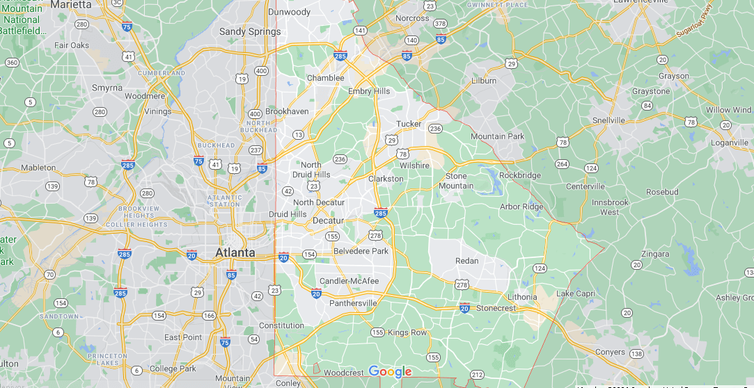 Where in Georgia is DeKalb County