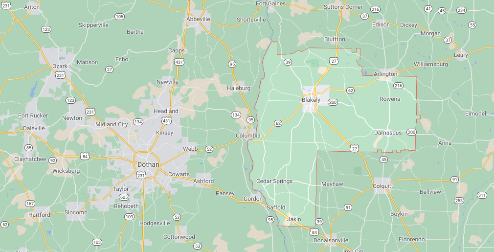 Where in Georgia is Early County