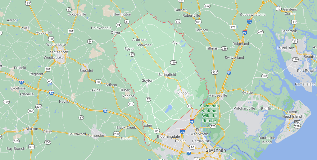 Where in Georgia is Effingham County