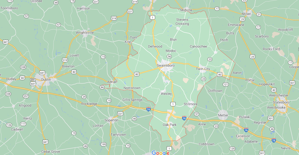 Where in Georgia is Emanuel County