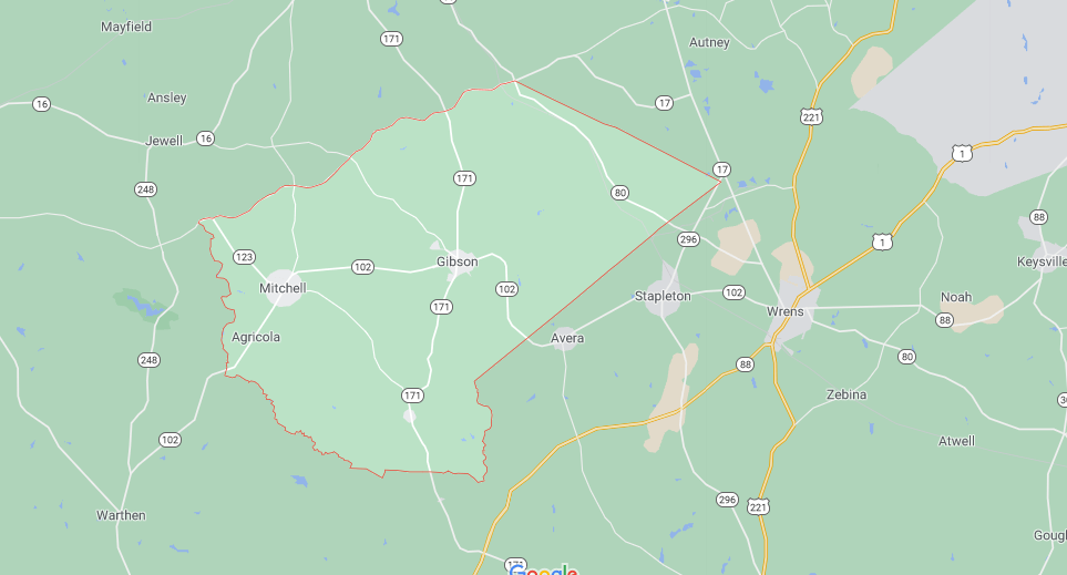 Where in Georgia is Glascock County