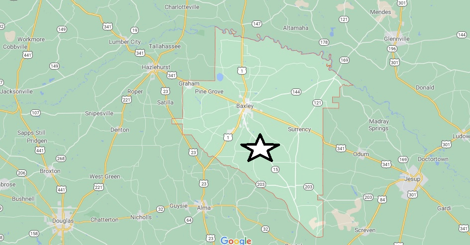 Where is Appling County Georgia