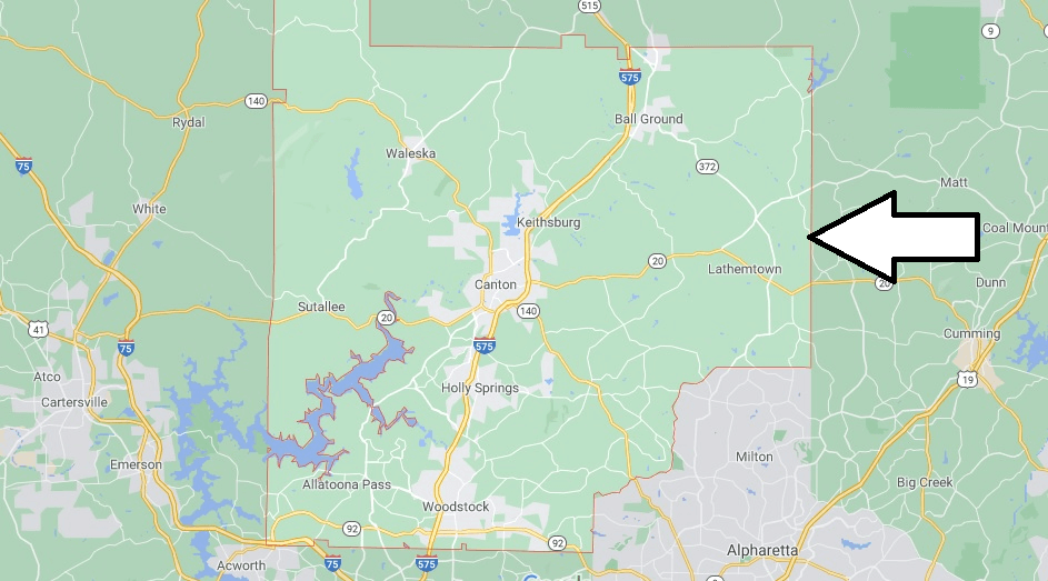 Where is Cherokee County