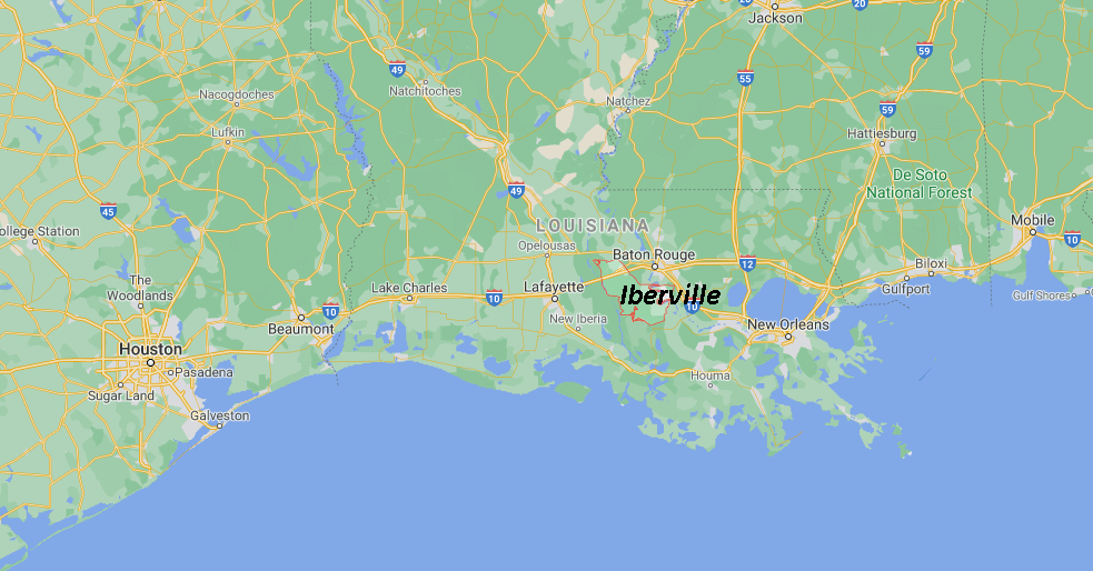 What region is Iberville Parish in