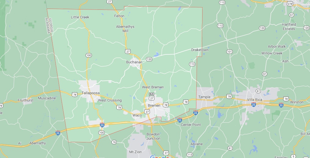 Where in Georgia is Haralson County