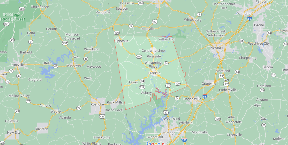 Where in Georgia is Heard County