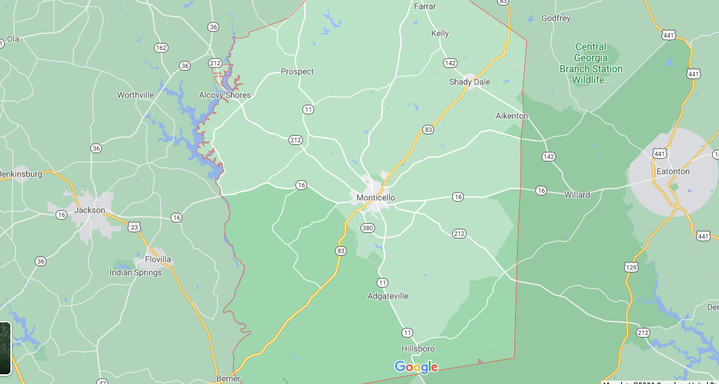 Where in Georgia is Jasper County