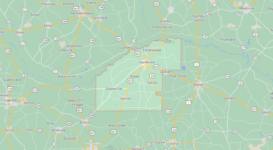 Where in Georgia is Jeff Davis County