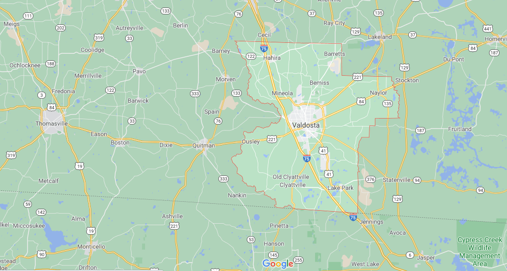 Where in Georgia is Lowndes County