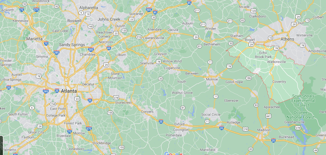 Where in Georgia is Oconee County
