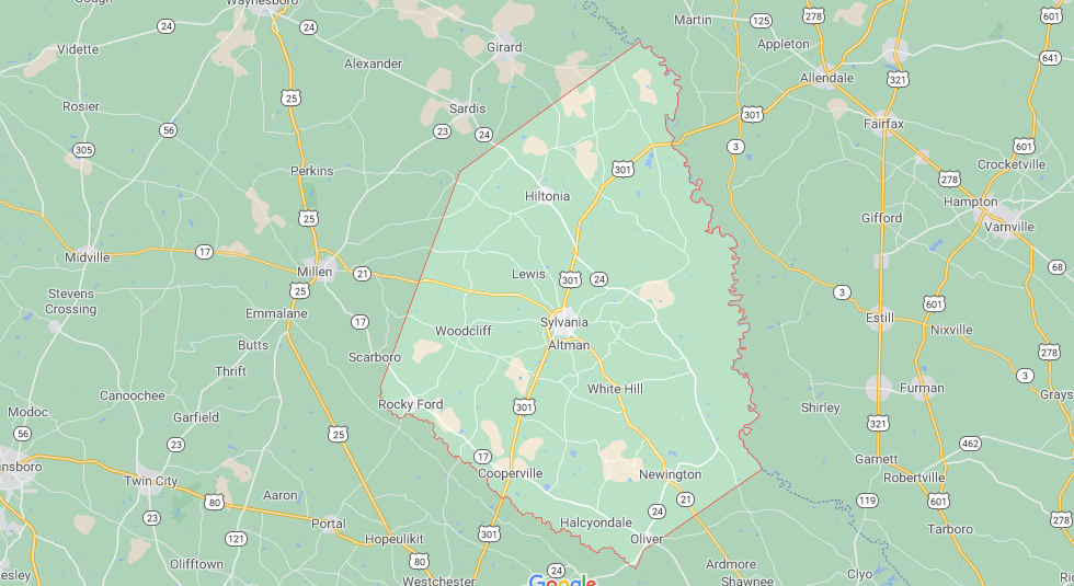 Where in Georgia is Screven County