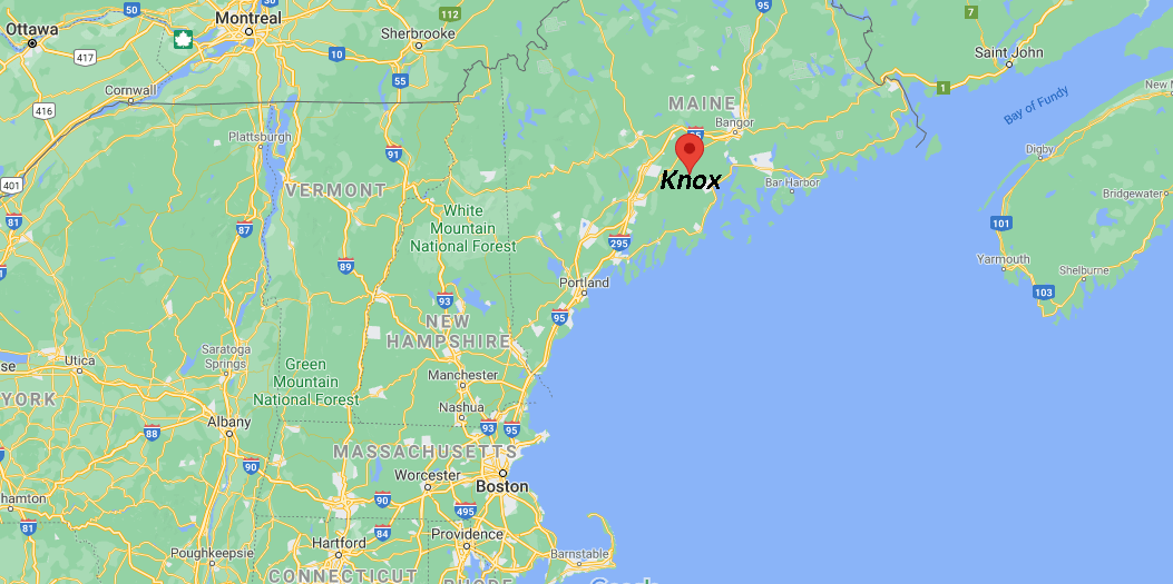 Where in Maine is Knox County