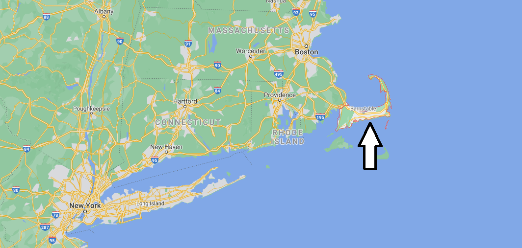 What cities are in Barnstable County