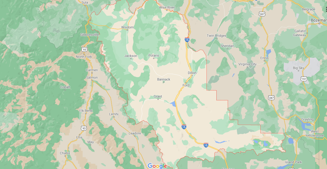 What towns are in Beaverhead County