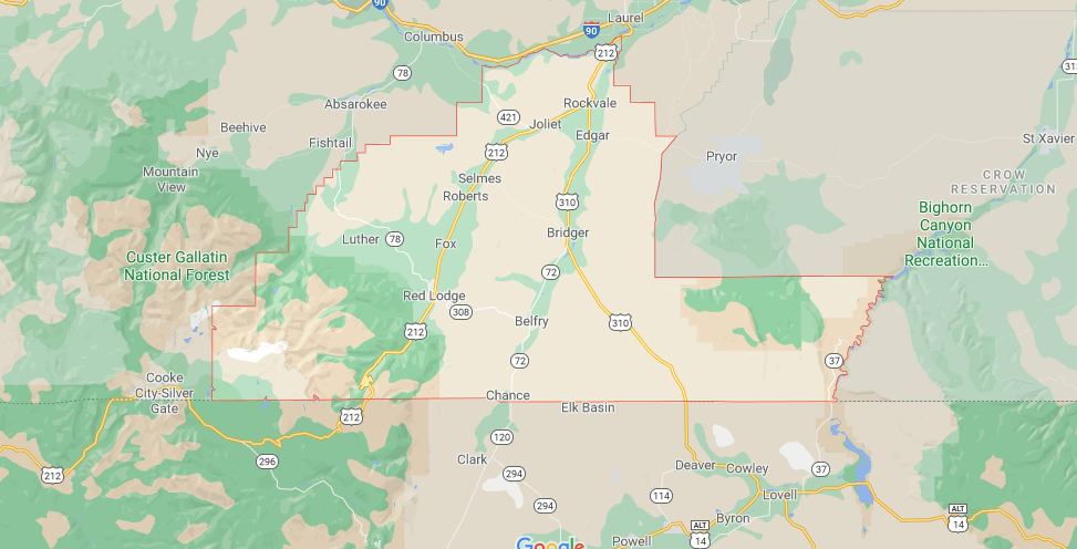 What towns are in Carbon County