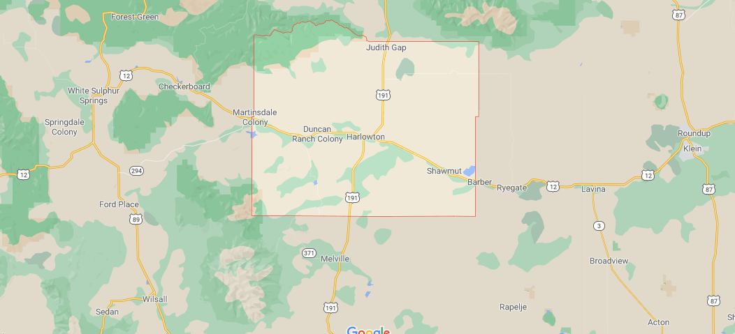 What towns are in Wheatland County