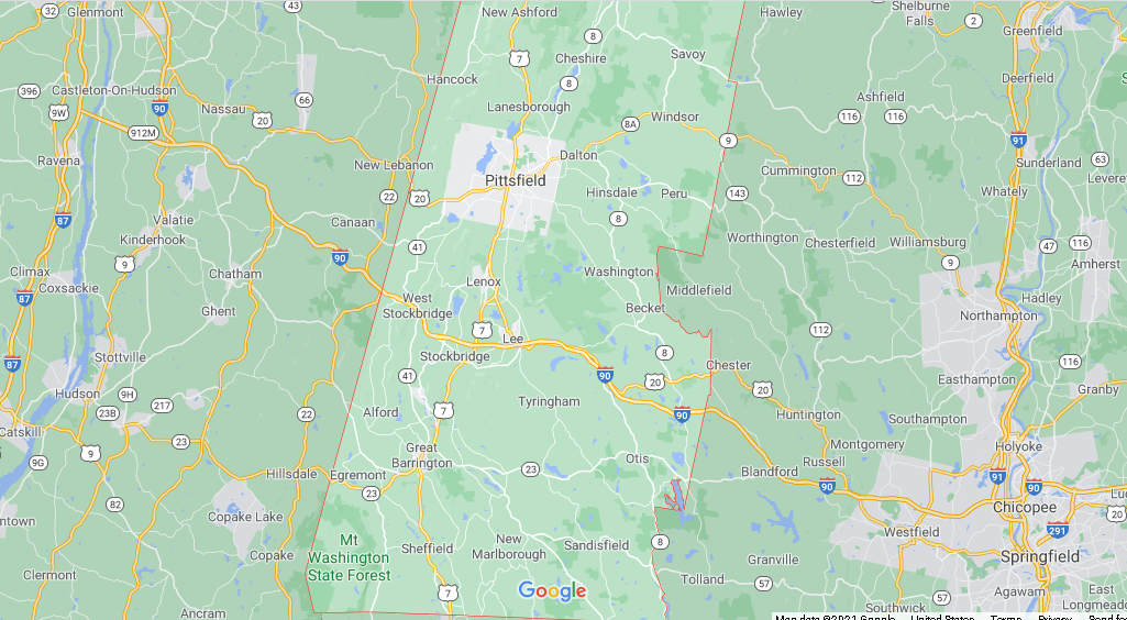 Where in Massachusetts is Berkshire County