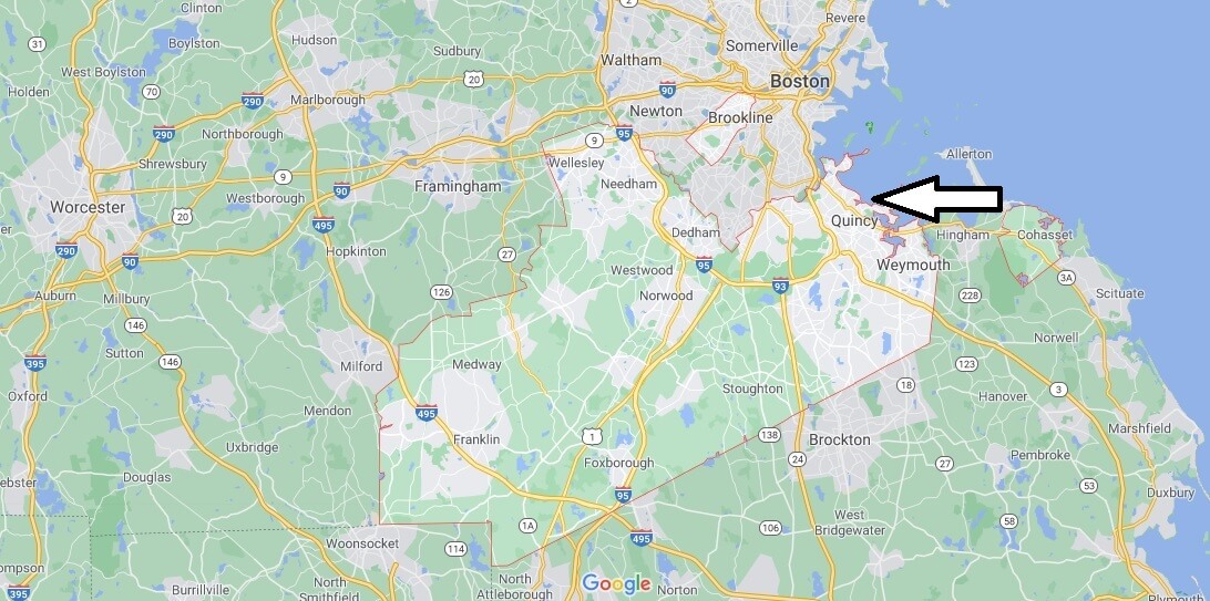 Where is Norfolk County Massachusetts