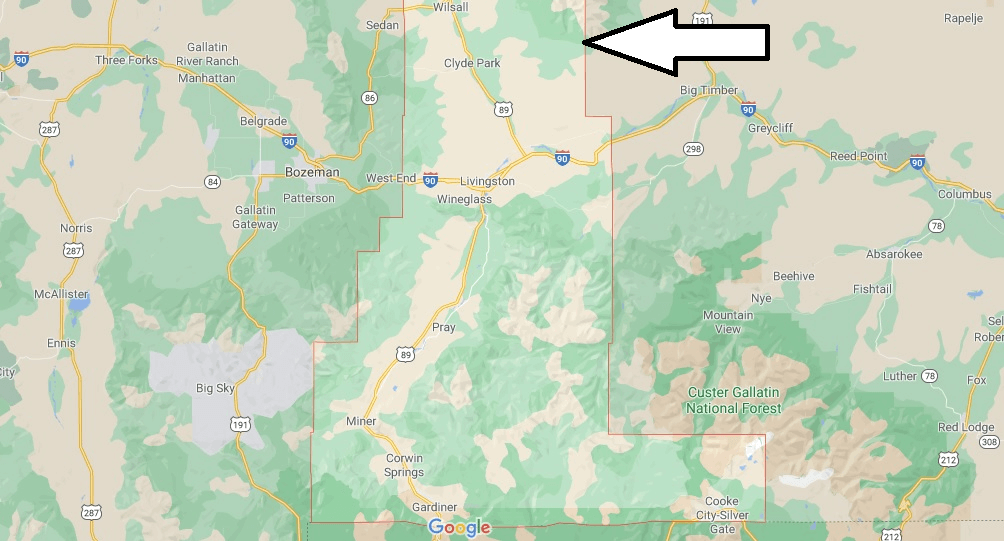 Where is Park County Montana