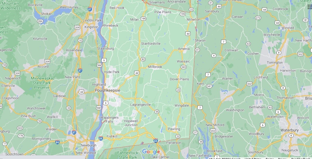 What cities are in Dutchess County