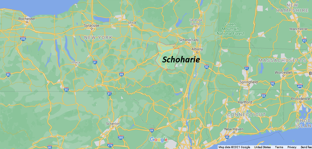 What cities are in Schoharie County