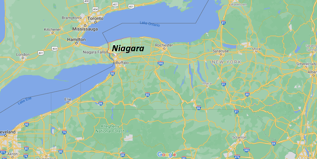 Where is Niagara County New York