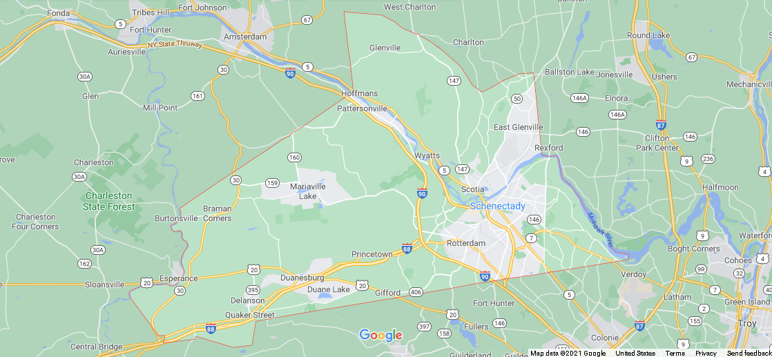 Where is Schenectady County New York