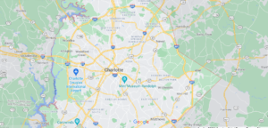 What cities are in Mecklenburg County