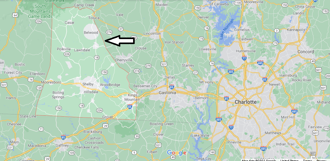 What county is Cleveland NC in