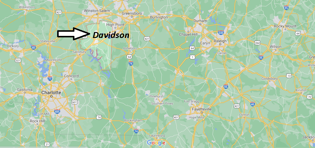 What county is Davidson NC in