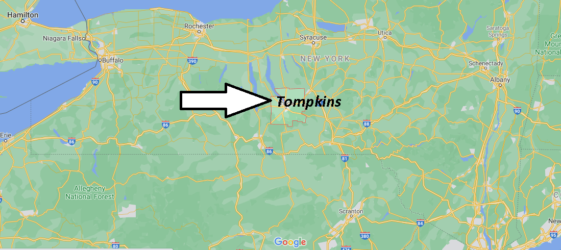 What county is Tompkins NY in