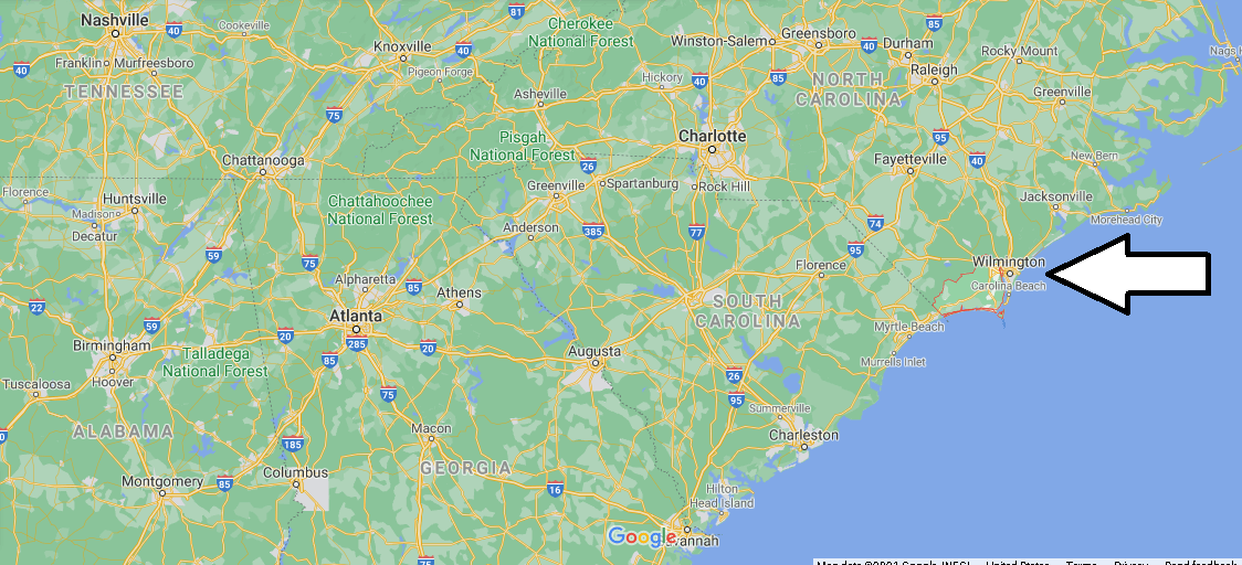 Where is Brunswick County North Carolina