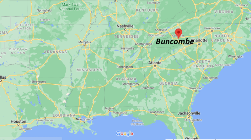 Where is Buncombe County North Carolina