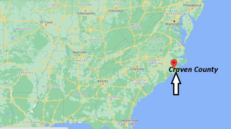 Where is Craven County North Carolina