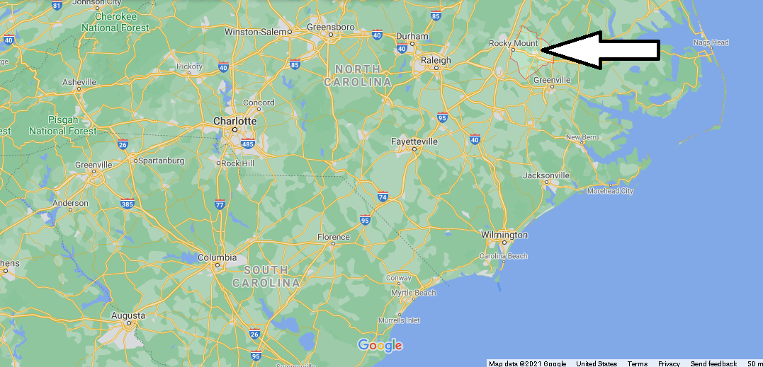 Where is Edgecombe County North Carolina