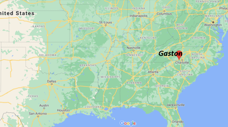 Where is Gaston County North Carolina
