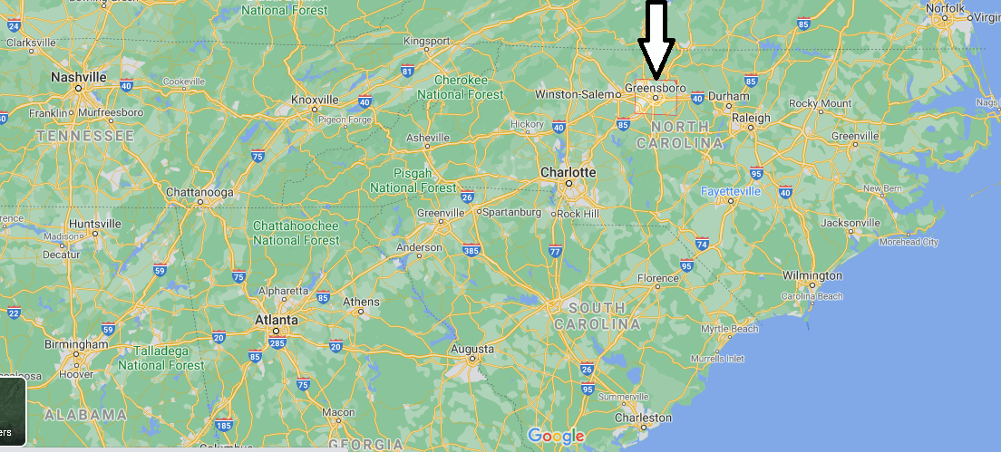Where is Guilford County North Carolina
