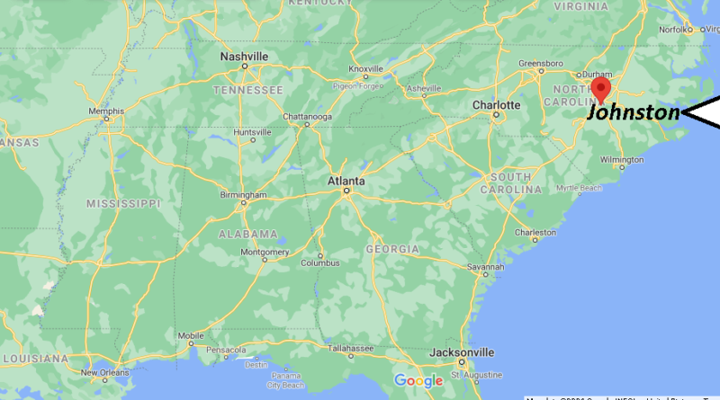Where is Johnston County North Carolina