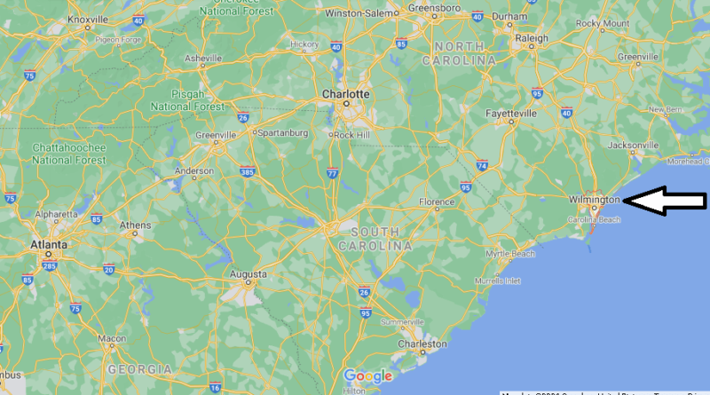 Where is New Hanover County North Carolina