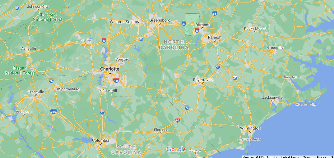 Where is Orange County North Carolina