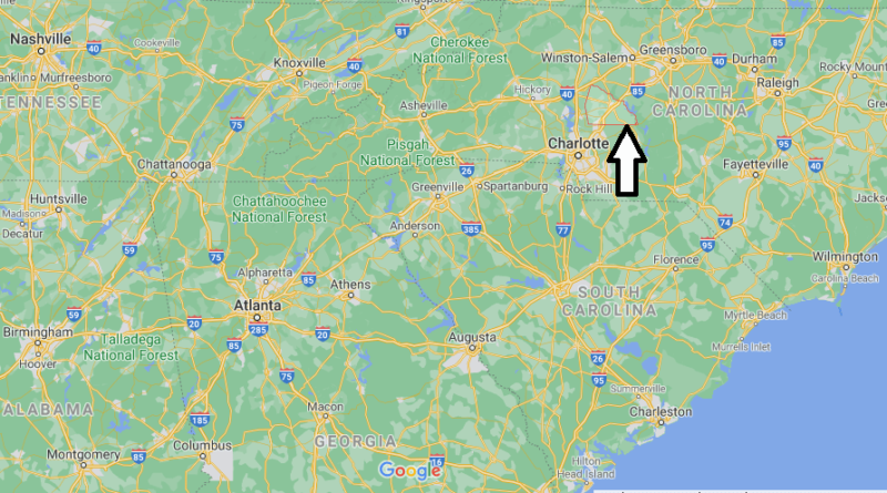 Where is Rowan County North Carolina