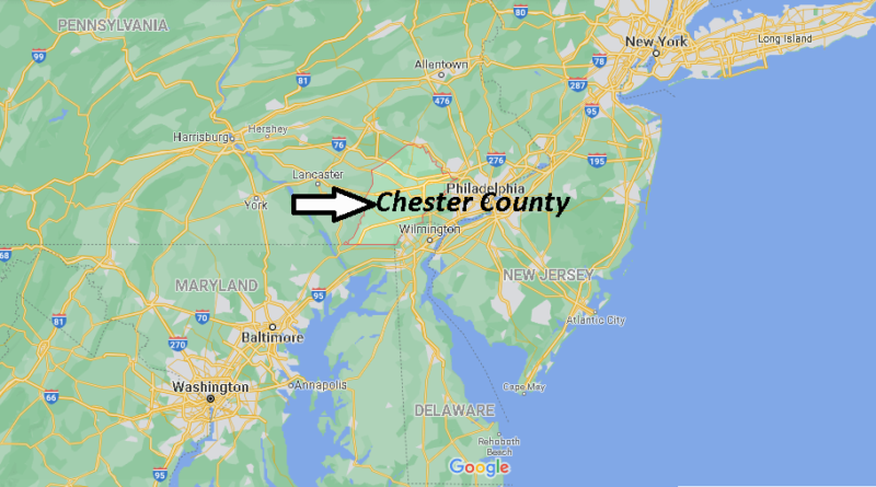 Where is Chester County Pennsylvania