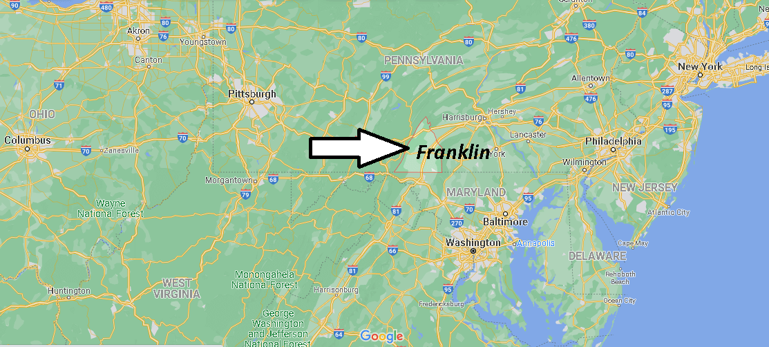 Where is Franklin County Pennsylvania