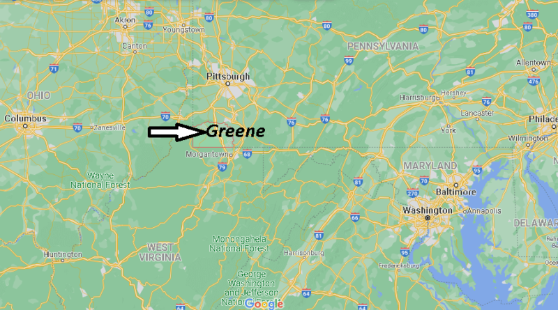 Where is Greene County Pennsylvania