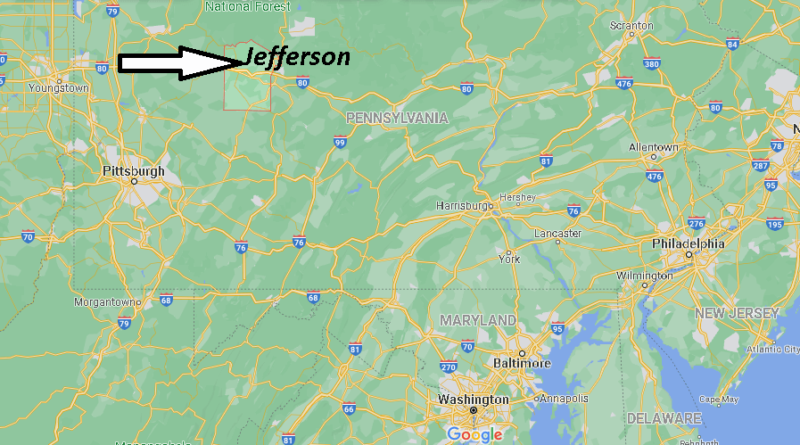 Where is Jefferson County Pennsylvania