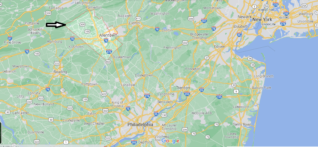 Where is Lehigh County Pennsylvania
