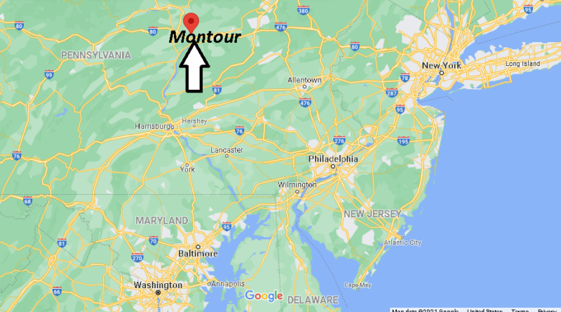 Where is Montour County Pennsylvania