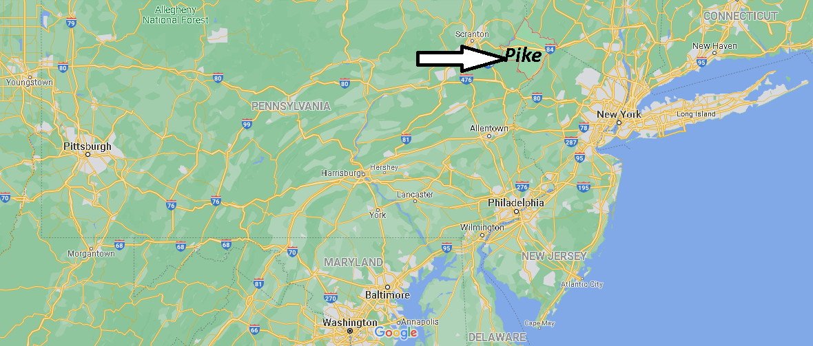 Where is Pike County Pennsylvania