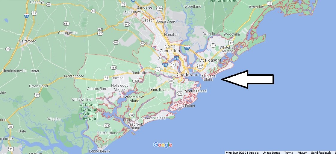 What Cities are in Charleston County